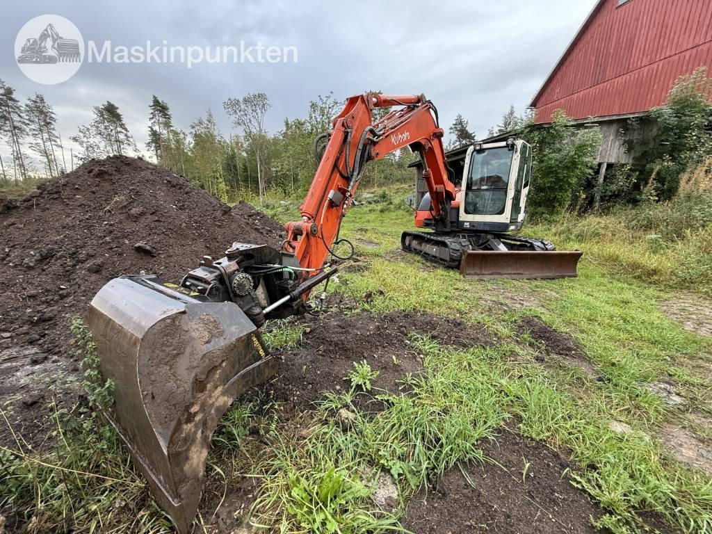 Kubota KX 080-3 A - حفارة مصغرة: صور 1 Kubota KX 080-3 A - حفارة مصغرة: صور 1