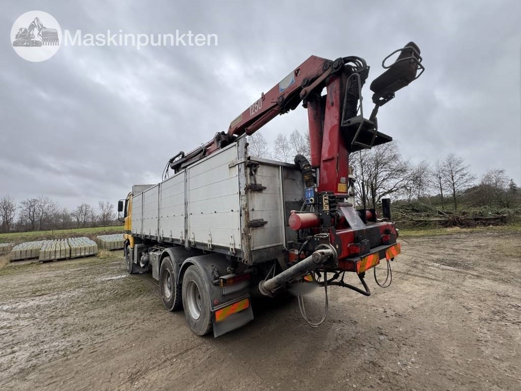 Mercedes-Benz 2543 Actros med bakmonterad kran och tipp - شاحنة كرين: صور 2 Mercedes-Benz 2543 Actros med bakmonterad kran och tipp - شاحنة كرين: صور 2