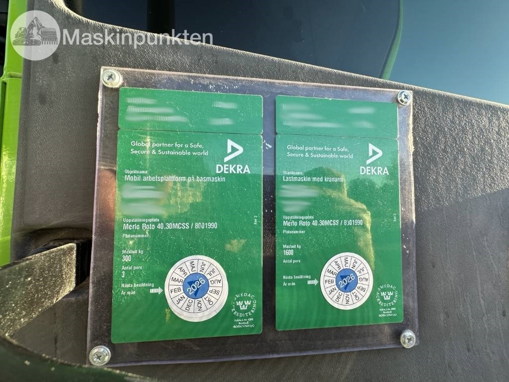 رافعة تلسكوبية Merlo Roto40.30 MCSS: صور 12 رافعة تلسكوبية Merlo Roto40.30 MCSS: صور 12