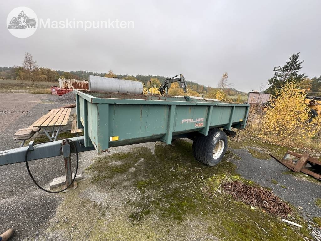Palmse Trailer 700 Tippvagn  - قلابة مقطورة الزراعية: صور 1 Palmse Trailer 700 Tippvagn  - قلابة مقطورة الزراعية: صور 1