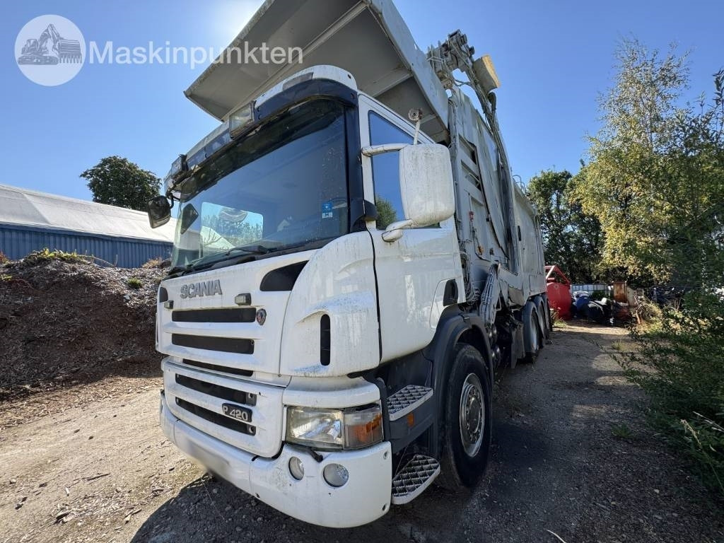 Scania P 420 GB - شاحنة القمامة: صور 1 Scania P 420 GB - شاحنة القمامة: صور 1