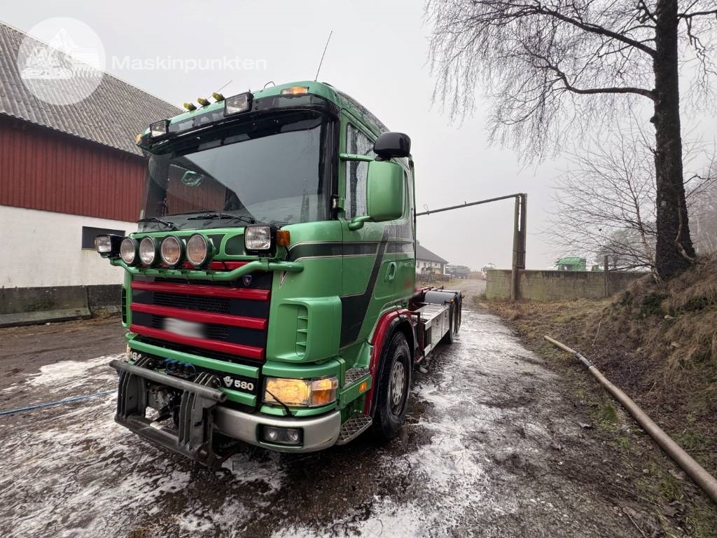 Scania R 164-580 - شاحنة ذات الخطاف: صور 2 Scania R 164-580 - شاحنة ذات الخطاف: صور 2