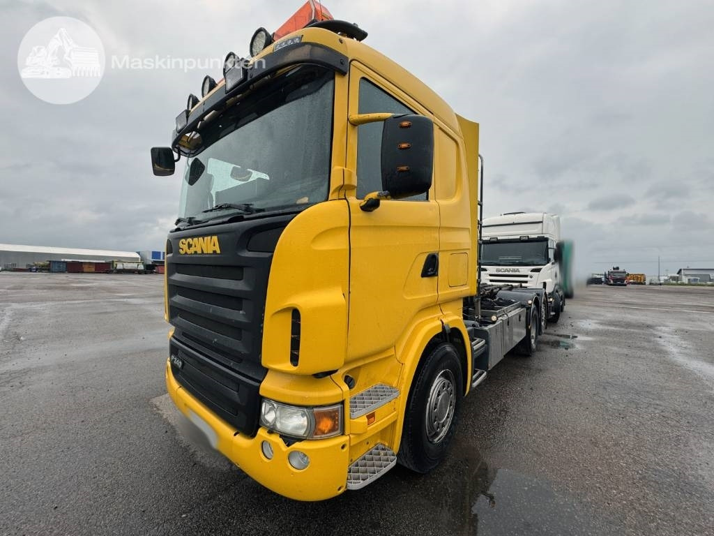 Scania R 420 LB - شاحنة ذات الخطاف: صور 1 Scania R 420 LB - شاحنة ذات الخطاف: صور 1