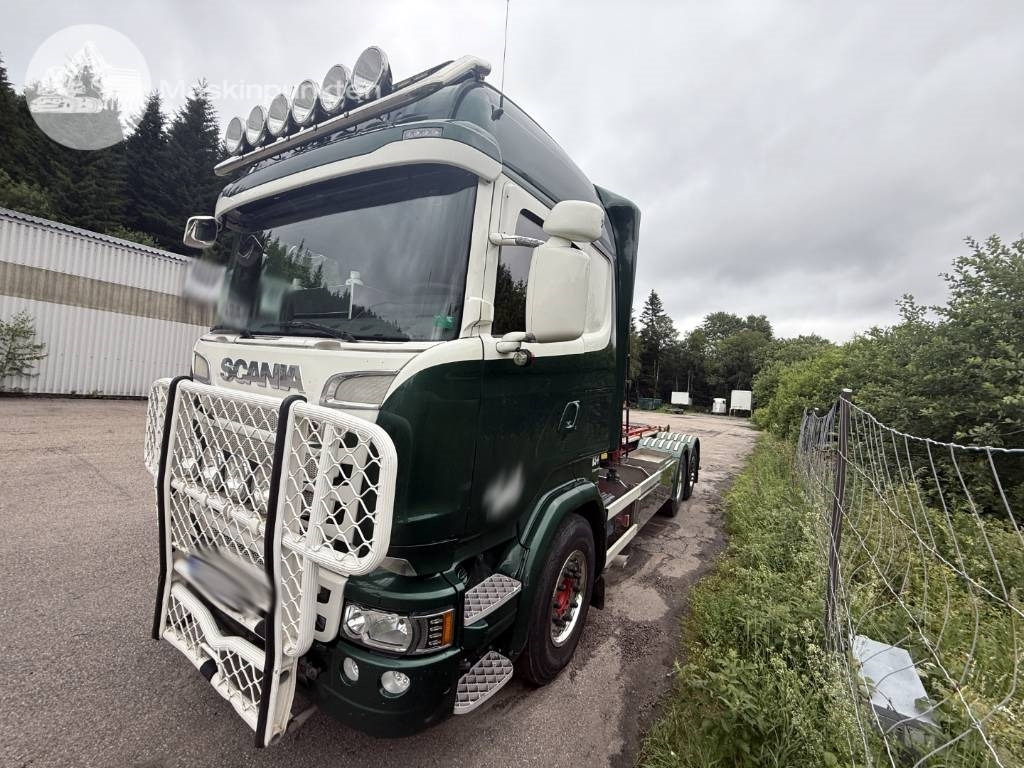 Scania R 520 LB - شاحنة ذات الخطاف: صور 1 Scania R 520 LB - شاحنة ذات الخطاف: صور 1