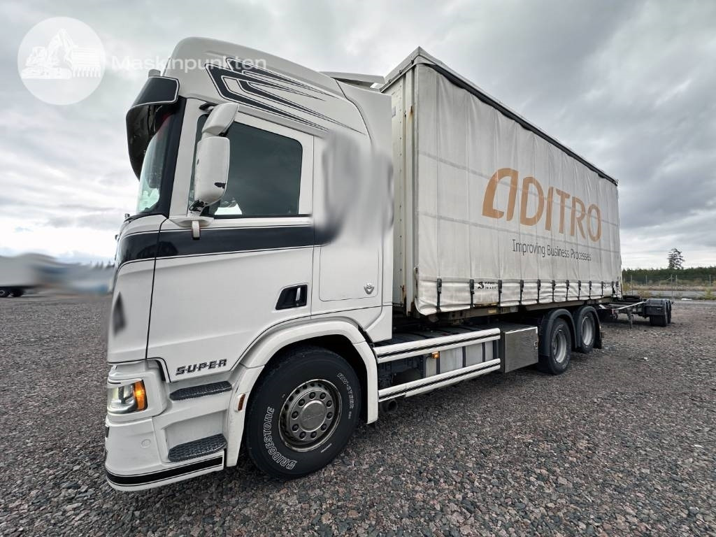 Scania R 580 - شاحنات الحاويات/ جسم علوي قابل للتغيير شاحنة: صور 4 Scania R 580 - شاحنات الحاويات/ جسم علوي قابل للتغيير شاحنة: صور 4