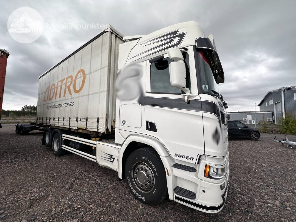 Scania R 580 - شاحنات الحاويات/ جسم علوي قابل للتغيير شاحنة: صور 3 Scania R 580 - شاحنات الحاويات/ جسم علوي قابل للتغيير شاحنة: صور 3