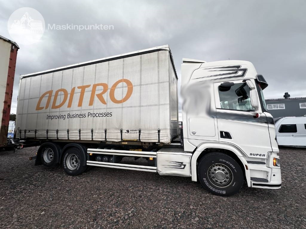 Scania R 580 - شاحنات الحاويات/ جسم علوي قابل للتغيير شاحنة: صور 1 Scania R 580 - شاحنات الحاويات/ جسم علوي قابل للتغيير شاحنة: صور 1