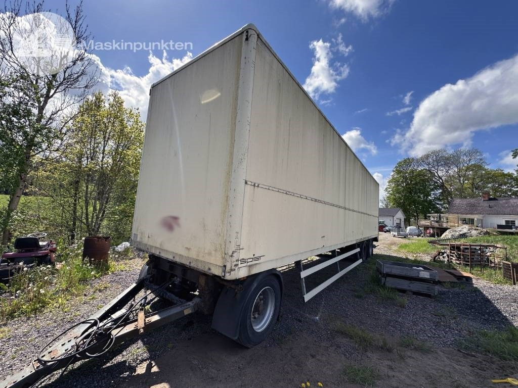 Spier AGL 390 - بصندوق مغلق مقطورة: صور 1 Spier AGL 390 - بصندوق مغلق مقطورة: صور 1