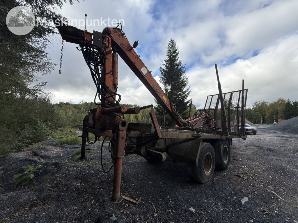 Traktorvagn med kran Okänt  - المقطورة الزراعية: صور 5 Traktorvagn med kran Okänt  - المقطورة الزراعية: صور 5