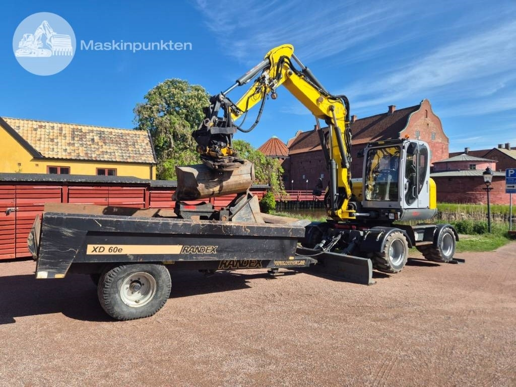 Wacker Neuson EW 100 med vagn - حفارة على عجلات: صور 3 Wacker Neuson EW 100 med vagn - حفارة على عجلات: صور 3