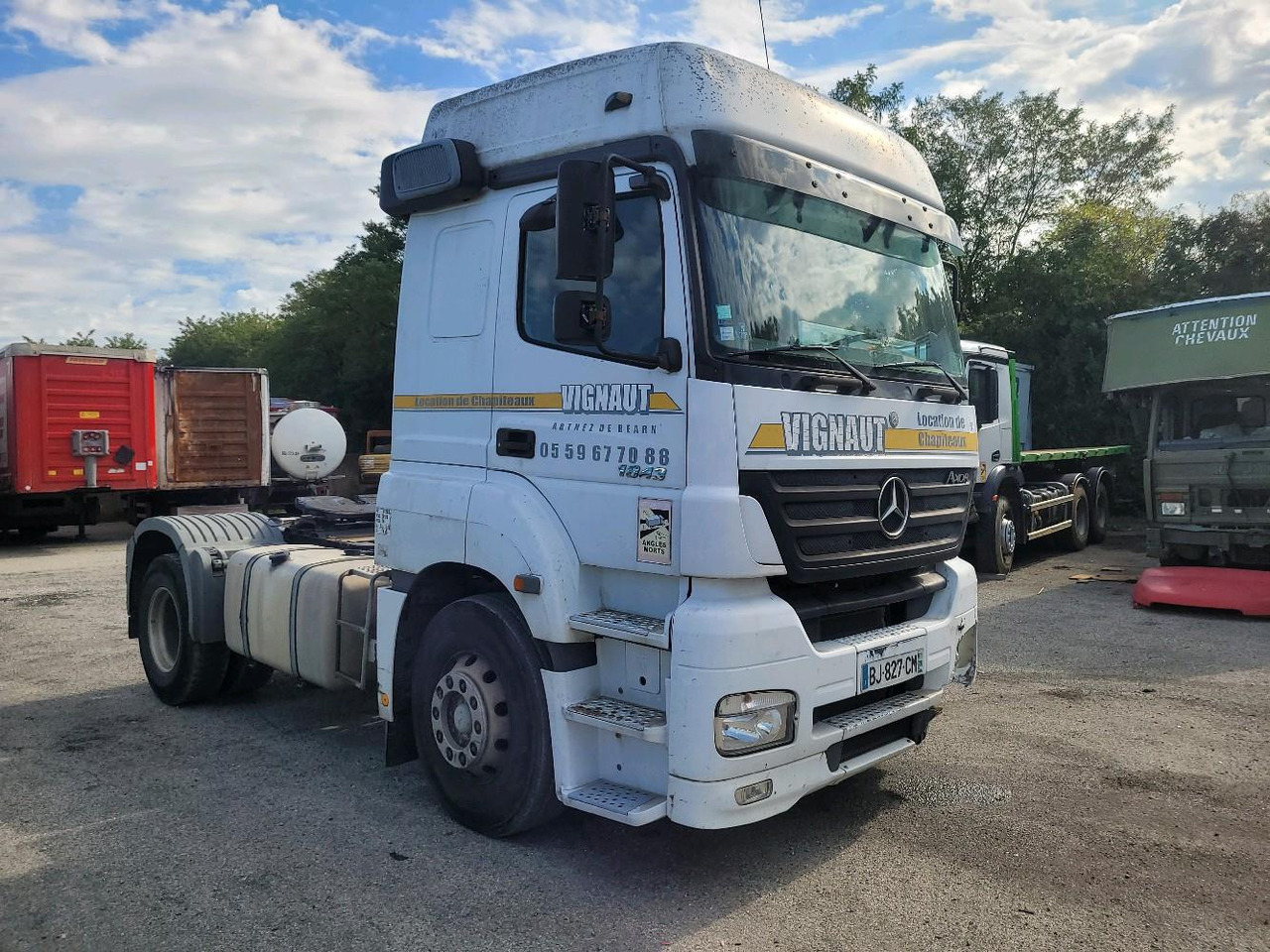 MERCEDES AXOR 1843 - شاحنة جرار: صور 1 MERCEDES AXOR 1843 - شاحنة جرار: صور 1