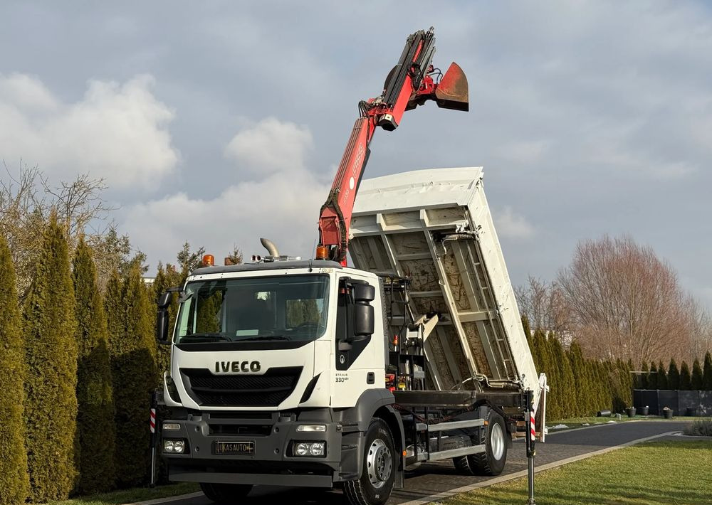 Iveco STRALIS 330 / 4x2 / FASSI F135 / WYWROTKA - قلابات: صور 1 Iveco STRALIS 330 / 4x2 / FASSI F135 / WYWROTKA - قلابات: صور 1