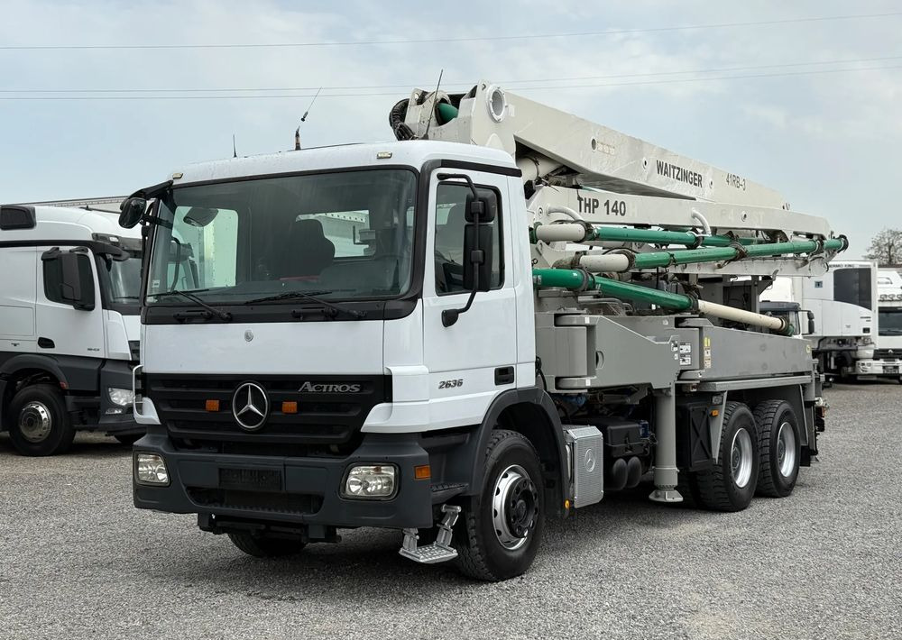 Mercedes-Benz ACTROS 2636 6X4 36 M WAITZINGER - مضخة خرسانة: صور 1 Mercedes-Benz ACTROS 2636 6X4 36 M WAITZINGER - مضخة خرسانة: صور 1