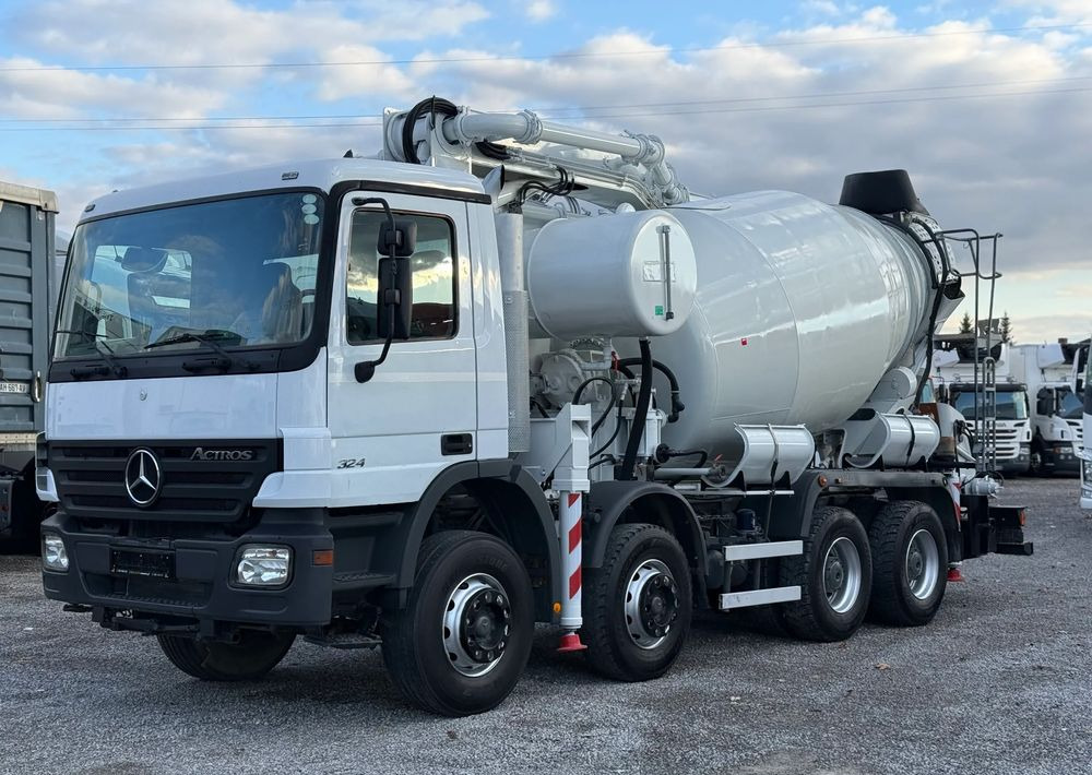 Mercedes-Benz ACTROS 3241 8X4 CIFA24 7m3 - خلاطة مع مضخة: صور 1 Mercedes-Benz ACTROS 3241 8X4 CIFA24 7m3 - خلاطة مع مضخة: صور 1