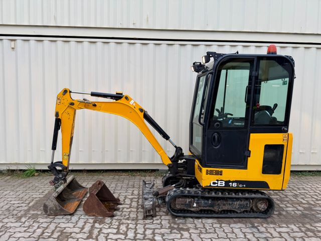 JCB 16C-1 /2019 BJ/1.171 H/verbr. Laufwerk/2xLöffel - حفارة مصغرة: صور 3 JCB 16C-1 /2019 BJ/1.171 H/verbr. Laufwerk/2xLöffel - حفارة مصغرة: صور 3
