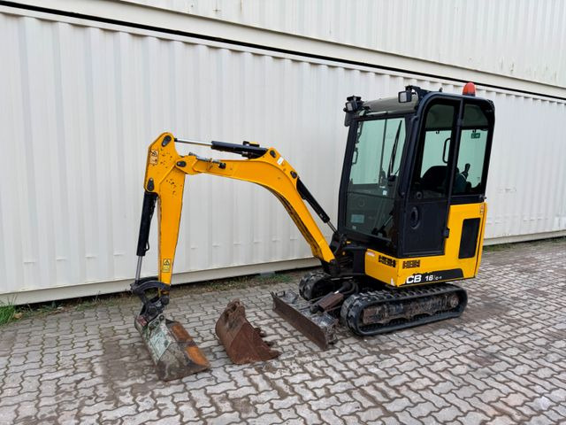 JCB 16C-1 /2019 BJ/1.171 H/verbr. Laufwerk/2xLöffel - حفارة مصغرة: صور 1 JCB 16C-1 /2019 BJ/1.171 H/verbr. Laufwerk/2xLöffel - حفارة مصغرة: صور 1