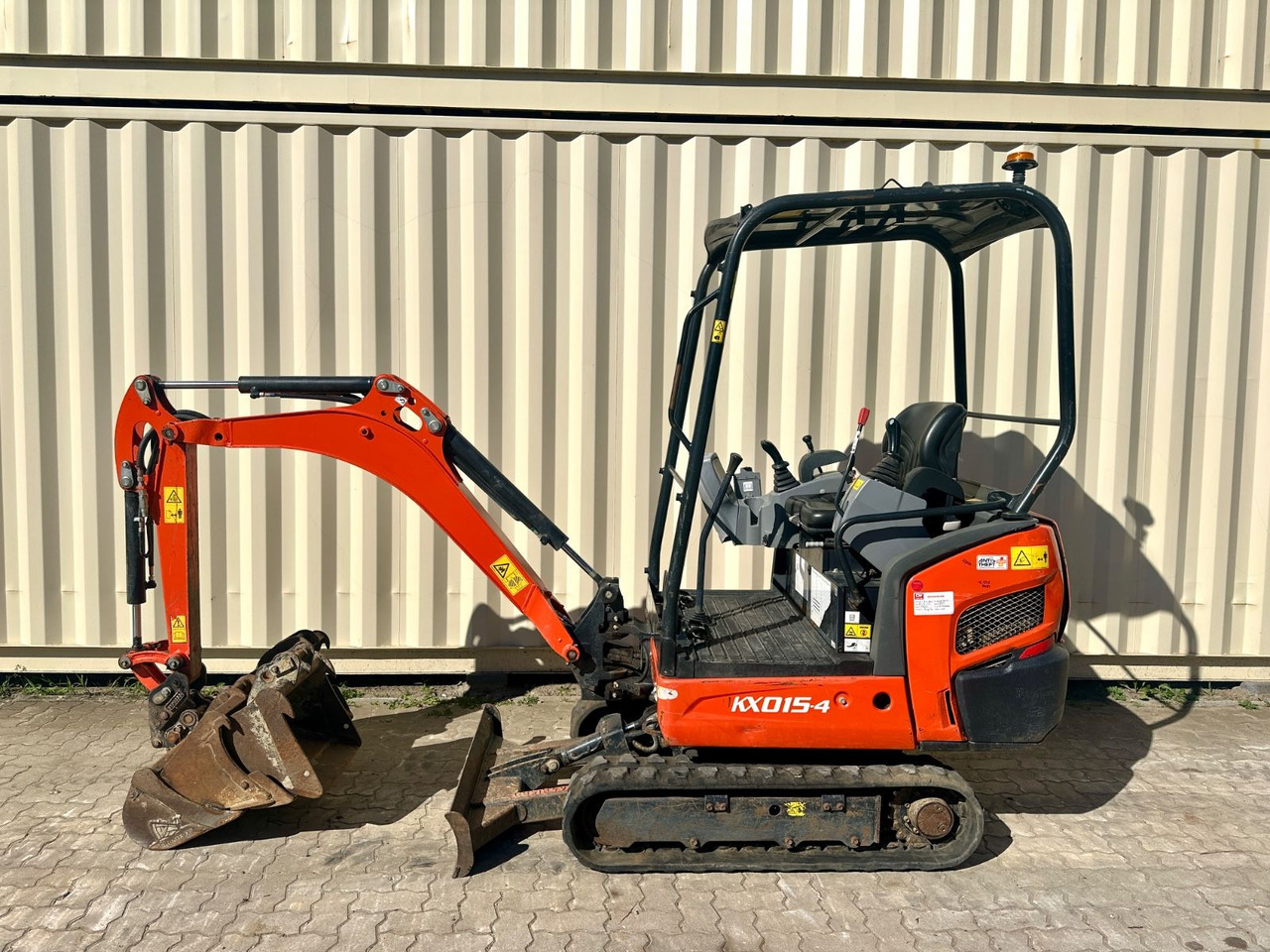 Kubota KX015-4 / 1.077 H / 4 x Löffel - حفارة مصغرة: صور 2 Kubota KX015-4 / 1.077 H / 4 x Löffel - حفارة مصغرة: صور 2