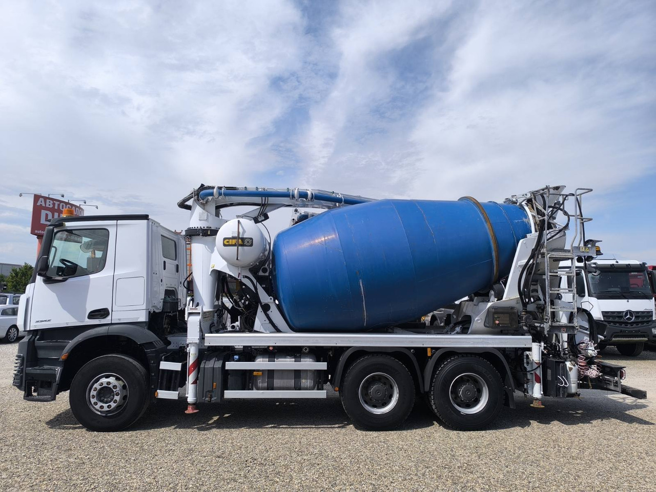 MERCEDES-BENZ AROCS 3342 CIFA MK25H - خلاطة مع مضخة: صور 4 MERCEDES-BENZ AROCS 3342 CIFA MK25H - خلاطة مع مضخة: صور 4