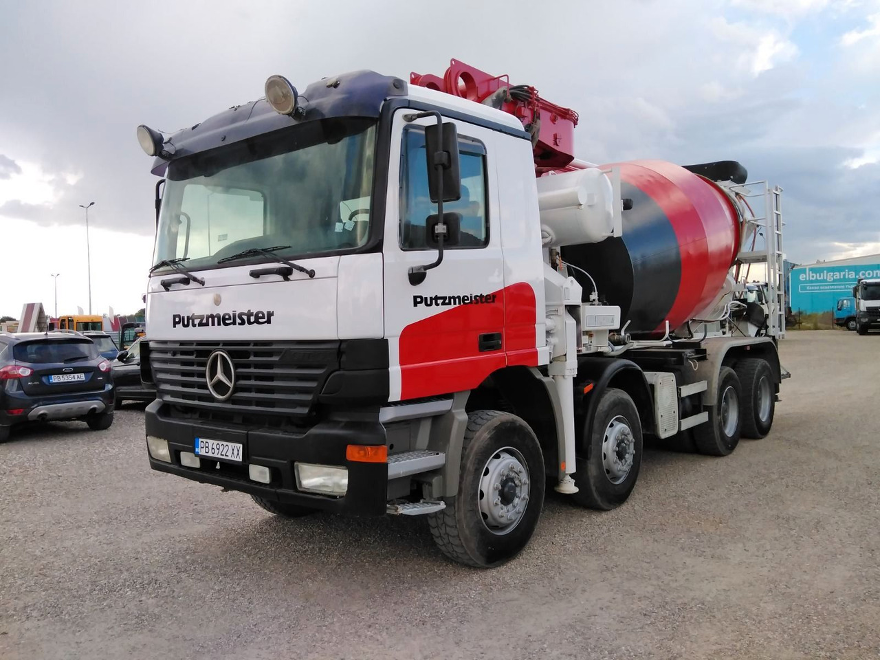 Mercedes-Benz ACTROS 3240 Putzmeister 26.67S - خلاطة مع مضخة: صور 3 Mercedes-Benz ACTROS 3240 Putzmeister 26.67S - خلاطة مع مضخة: صور 3