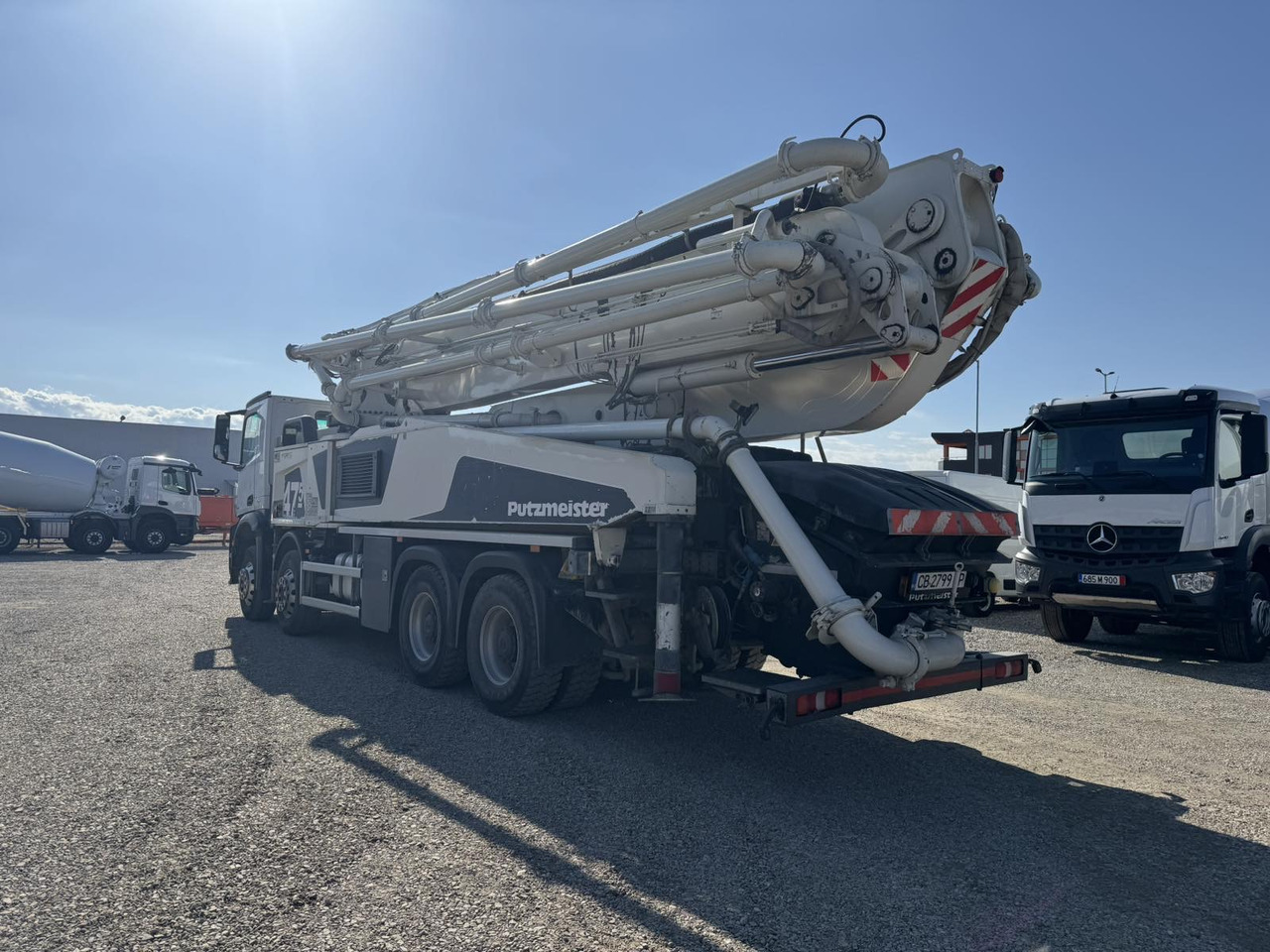 Mercedes-Benz AROCS 3743 PUTZMEISTER M47-5 - مضخة خرسانة: صور 5 Mercedes-Benz AROCS 3743 PUTZMEISTER M47-5 - مضخة خرسانة: صور 5