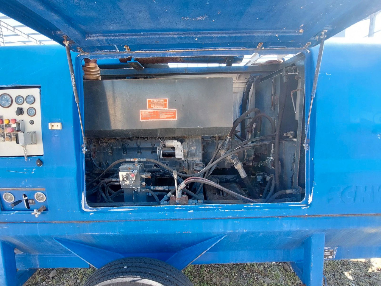 مضخة خرسانة ثابتة SCHWING BP2800D: صور 6 مضخة خرسانة ثابتة SCHWING BP2800D: صور 6