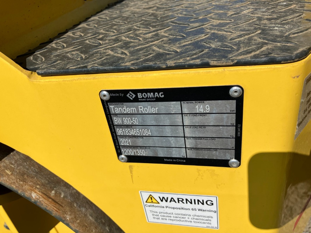 BOMAG CN BW 900-50 - مدحلة: صور 2 BOMAG CN BW 900-50 - مدحلة: صور 2