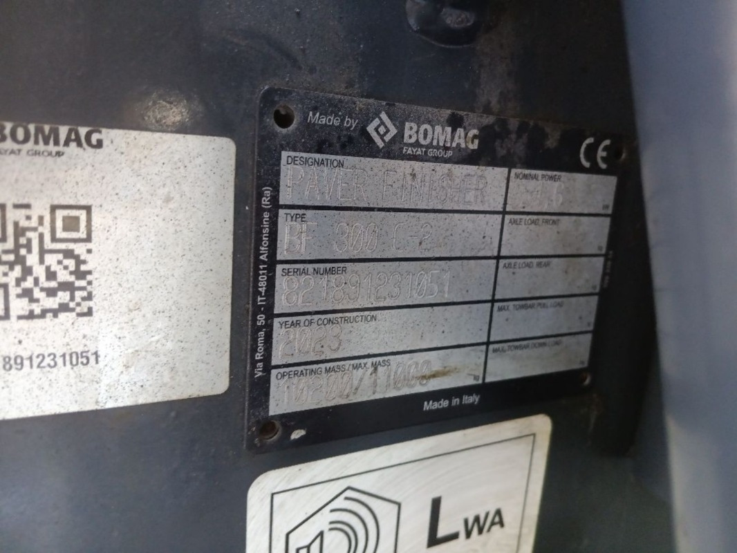 BOMAG IT BF 300 C-2 S340-2 TV Stage V/Tier 4f - العامل بالقار: صور 2 BOMAG IT BF 300 C-2 S340-2 TV Stage V/Tier 4f - العامل بالقار: صور 2