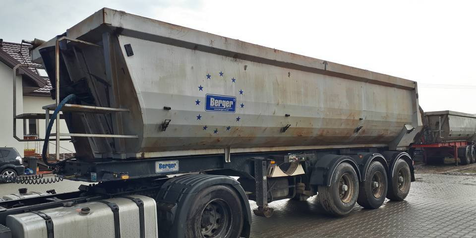 Naczepa wywrotka patelnia 27 m3 Berger N31 - قلابة نصف مقطورة: صور 1 Naczepa wywrotka patelnia 27 m3 Berger N31 - قلابة نصف مقطورة: صور 1