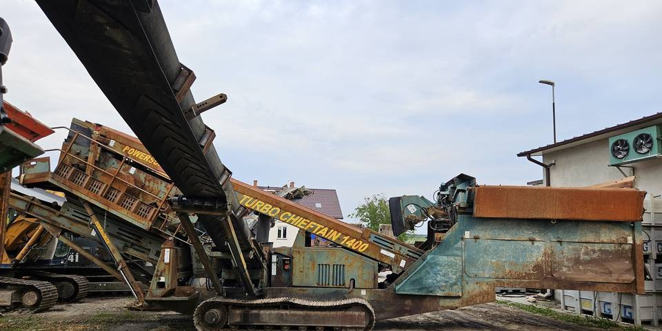 Przesiewacz mobilny Powerscreen Chieftain 1400 rozdrabniacz wibrokrata - غربال: صور 5 Przesiewacz mobilny Powerscreen Chieftain 1400 rozdrabniacz wibrokrata - غربال: صور 5