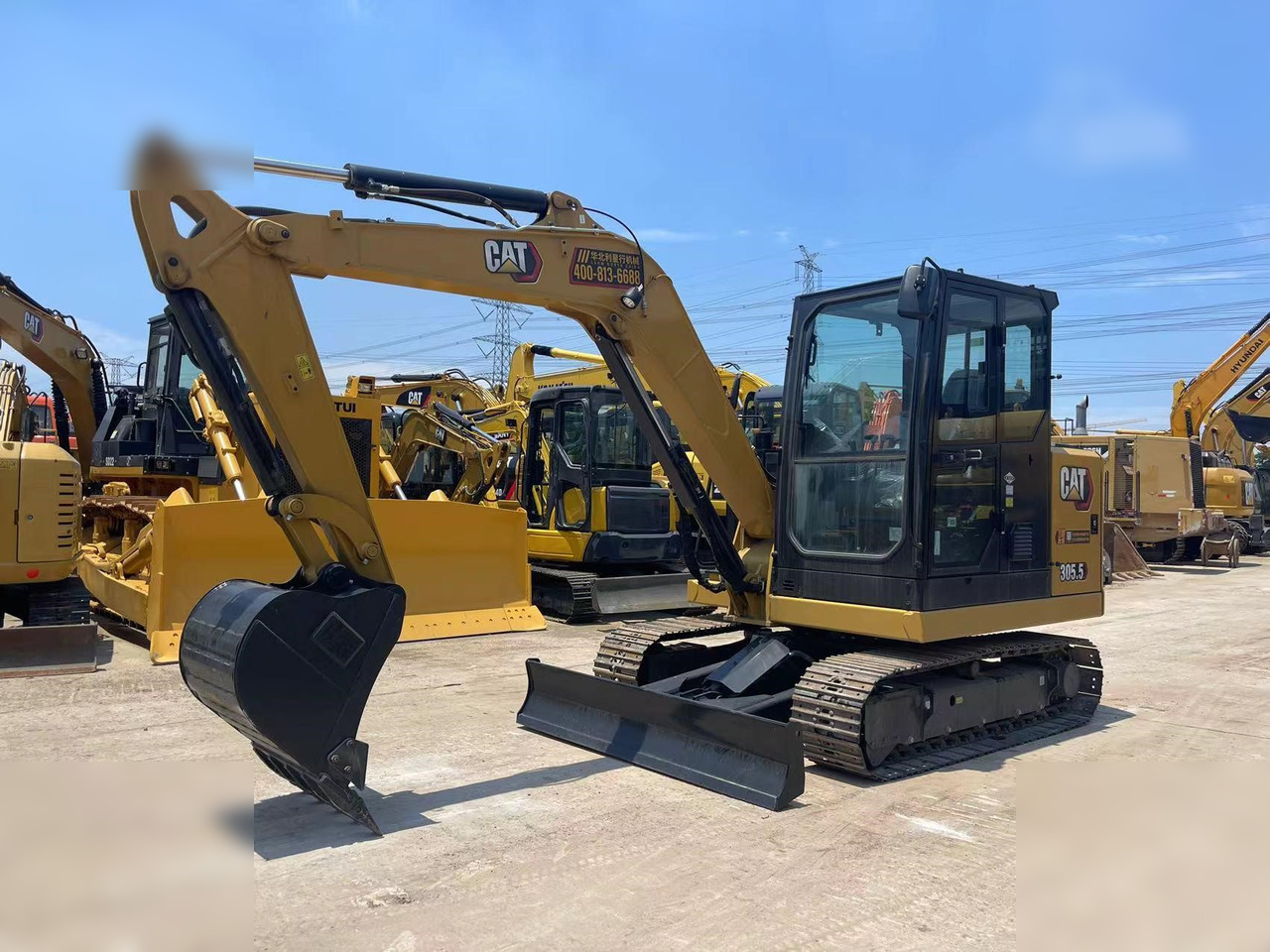 CATERPILLAR 305.5 - حفارة مصغرة: صور 1 CATERPILLAR 305.5 - حفارة مصغرة: صور 1
