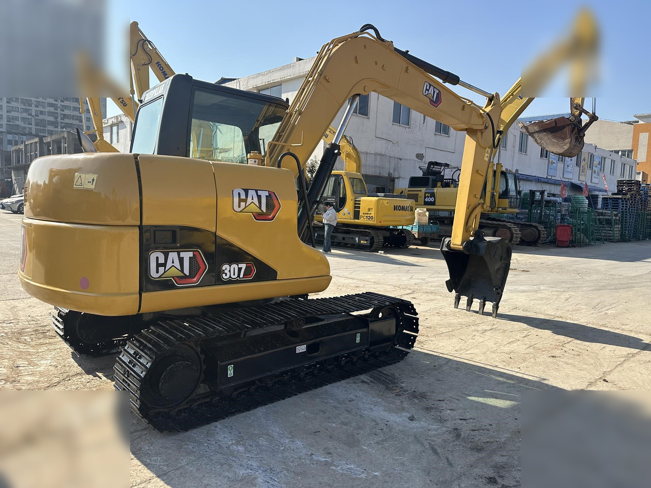 CATERPILLAR 307D - حفارات زحافة: صور 2 CATERPILLAR 307D - حفارات زحافة: صور 2