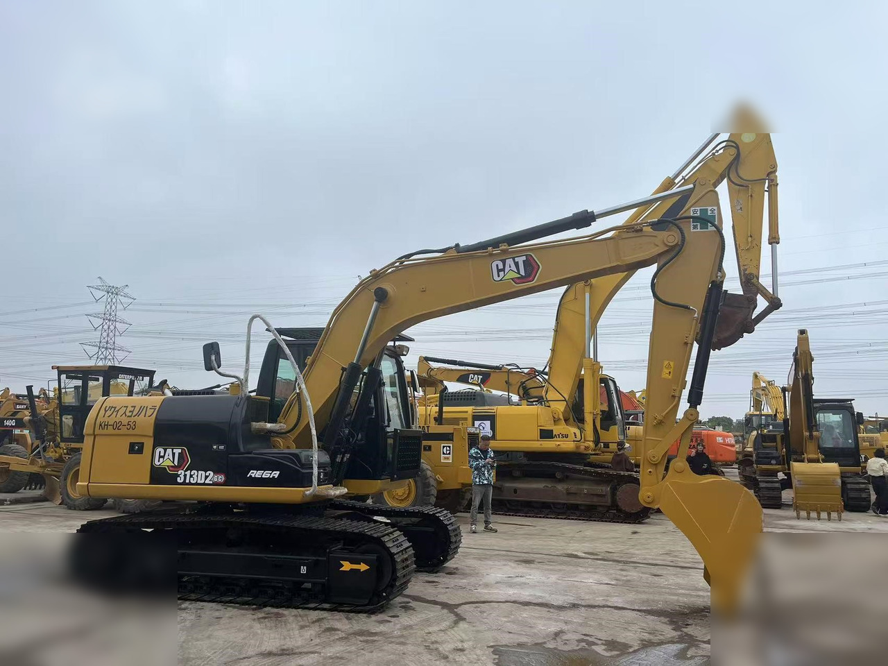 CATERPILLAR 313D2 GC - حفارات زحافة: صور 1 CATERPILLAR 313D2 GC - حفارات زحافة: صور 1