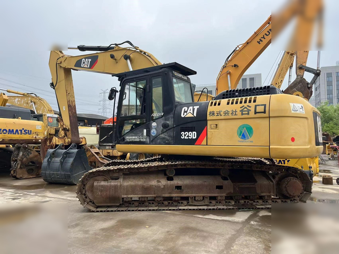 CATERPILLAR 329D - حفارات زحافة: صور 1 CATERPILLAR 329D - حفارات زحافة: صور 1