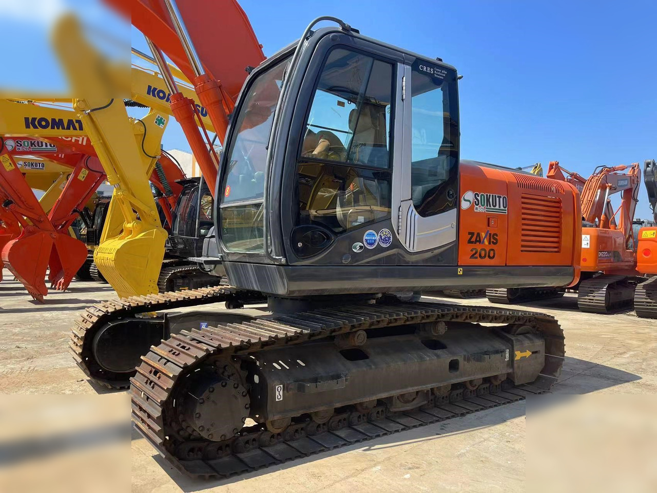 HITACHI ZX200-3G - حفارات زحافة: صور 5 HITACHI ZX200-3G - حفارات زحافة: صور 5