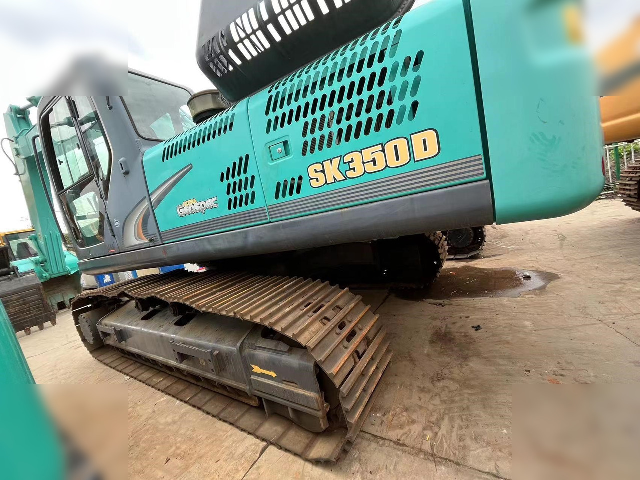 KOBELCO SK350D - حفارات زحافة: صور 1 KOBELCO SK350D - حفارات زحافة: صور 1