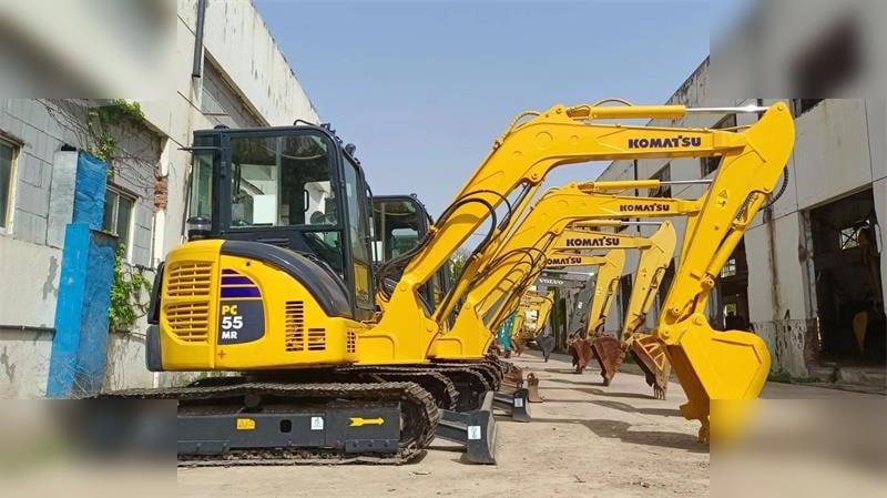 KOMATSU PC55MR-2 - حفارة مصغرة: صور 1 KOMATSU PC55MR-2 - حفارة مصغرة: صور 1