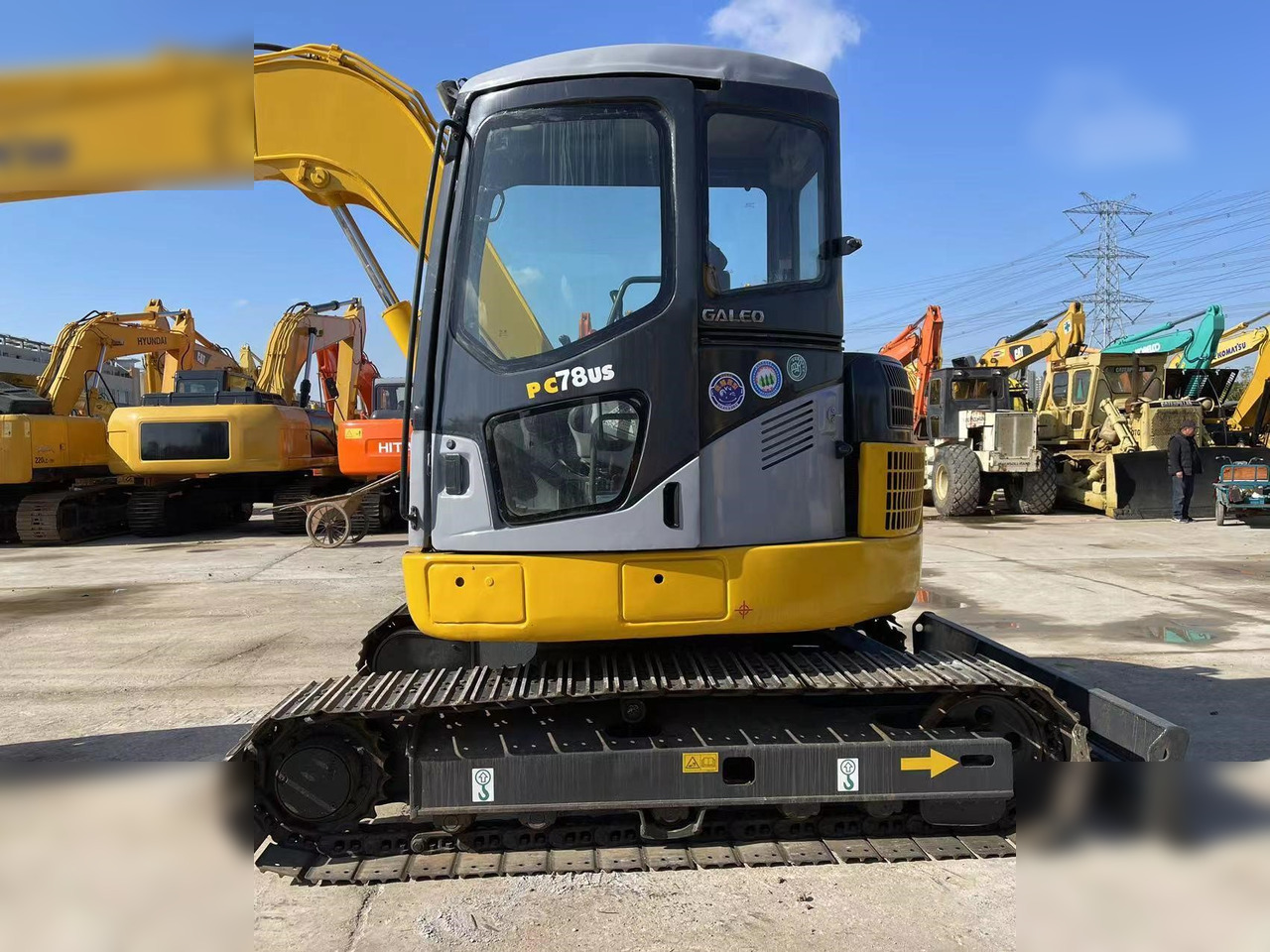 KOMATSU PC78US-6N0 - حفارات زحافة: صور 1 KOMATSU PC78US-6N0 - حفارات زحافة: صور 1