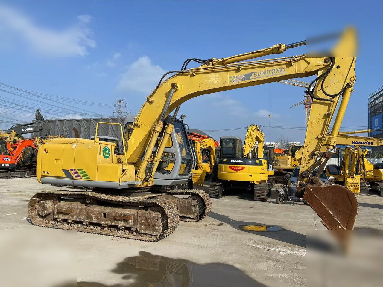 SUMITOMO SH120 - حفارات زحافة: صور 2 SUMITOMO SH120 - حفارات زحافة: صور 2