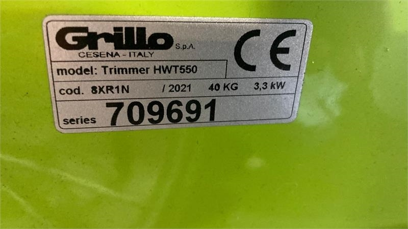 Grillo HWT 550  - جزازة المروج: صور 4 Grillo HWT 550  - جزازة المروج: صور 4