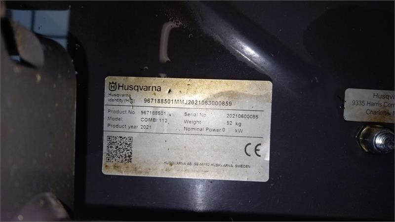 Husqvarna COMBI 112 300SERIE 9671885-01 - جزازة المروج: صور 5 Husqvarna COMBI 112 300SERIE 9671885-01 - جزازة المروج: صور 5