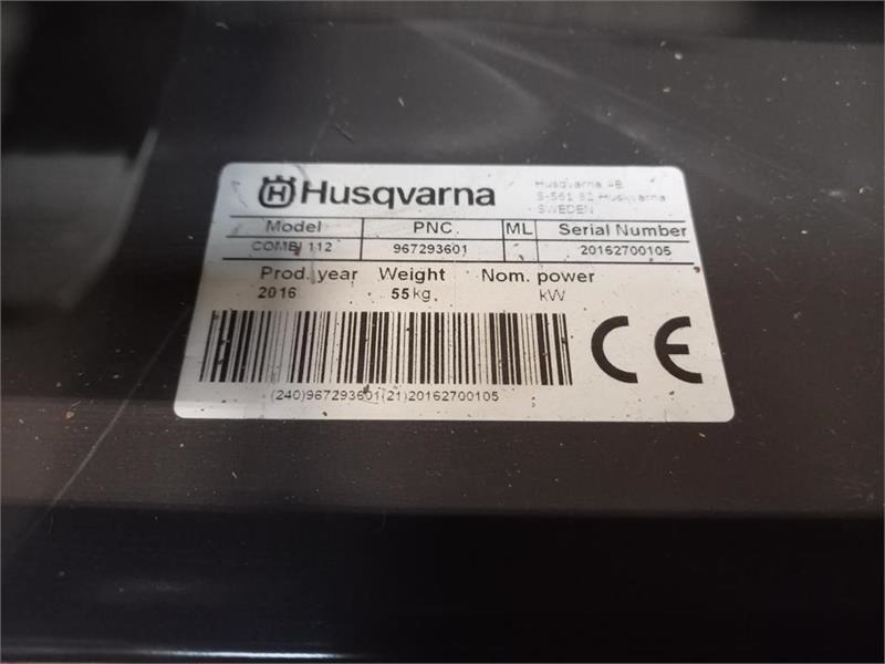 Husqvarna COMBI 112 P 524 - جزازة المروج: صور 3 Husqvarna COMBI 112 P 524 - جزازة المروج: صور 3