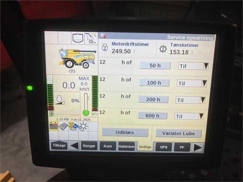 حصادة شاملة New Holland CX 8.70 SLH: صور 7