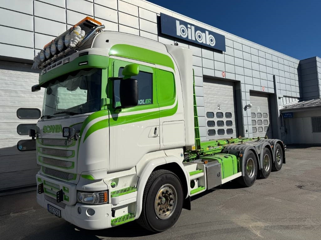 Scania R580lb8x4*4hna - شاحنة ذات الخطاف: صور 1 Scania R580lb8x4*4hna - شاحنة ذات الخطاف: صور 1
