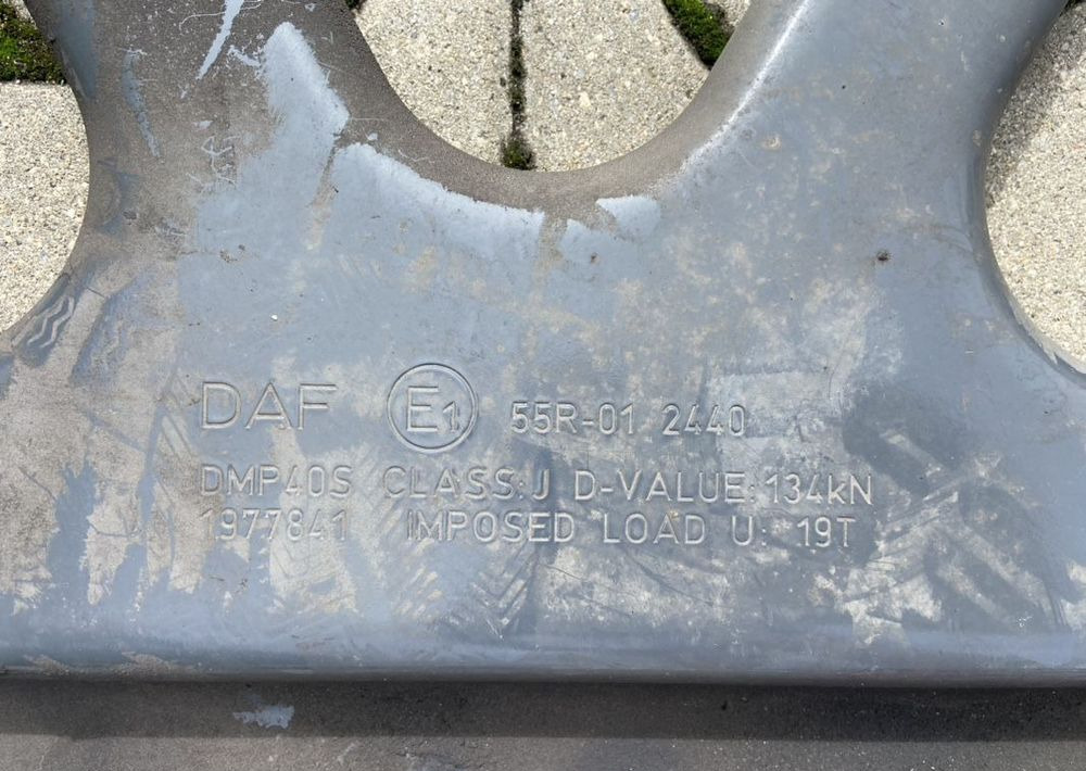 Płyta montażowa pod siodło DAF łapy Jost 150mm SK 0010056 - عجلة الخامسة - شاحنة: صور 3 Płyta montażowa pod siodło DAF łapy Jost 150mm SK 0010056 - عجلة الخامسة - شاحنة: صور 3