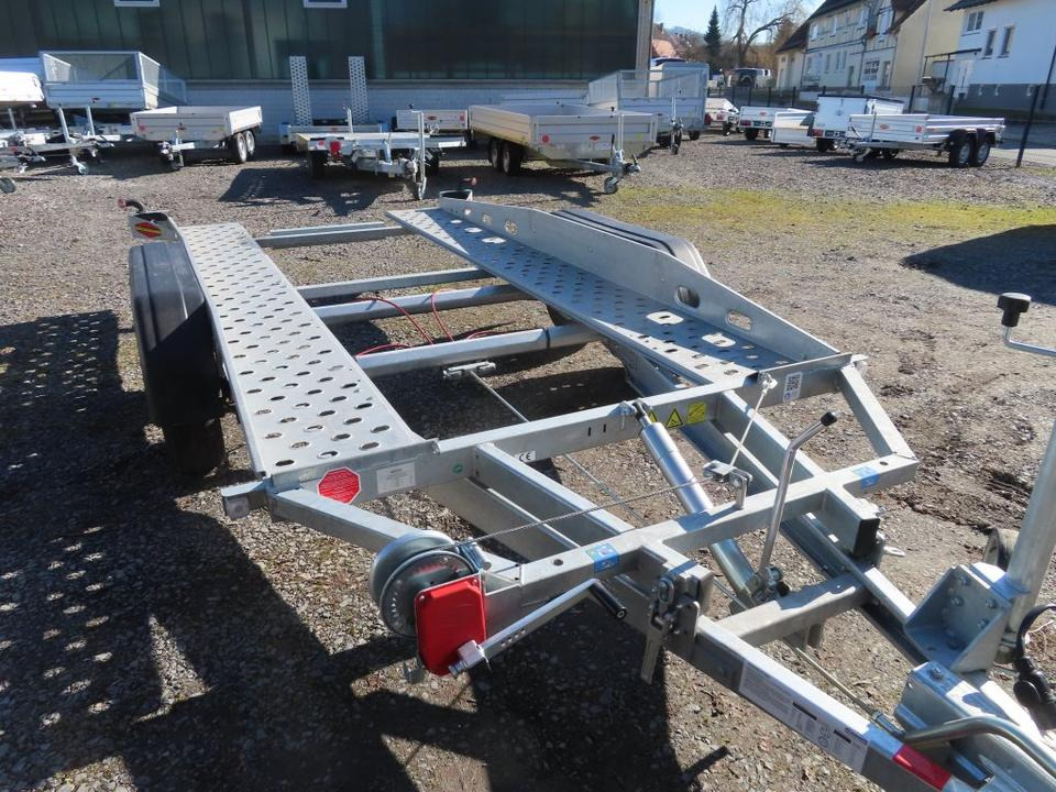 شاحنة نقل سيارات مقطورة Böckmann, Autotransporter, 2,7 to. kippbar, 100 km, PKW Anhänger: صور 16