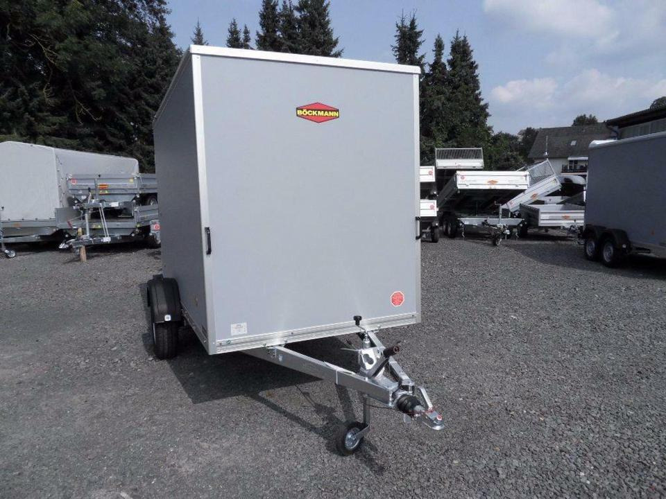 Böckmann Kofferanhänger KT 3015/135,100 km/h, Abstellstützen - بصندوق مغلق مقطورة: صور 3 Böckmann Kofferanhänger KT 3015/135,100 km/h, Abstellstützen - بصندوق مغلق مقطورة: صور 3