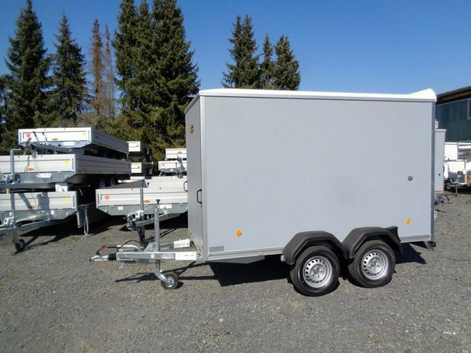 بصندوق مغلق مقطورة Böckmann PKW-Anhänger, 2,7 to. Koffer, 100 km/h: صور 13