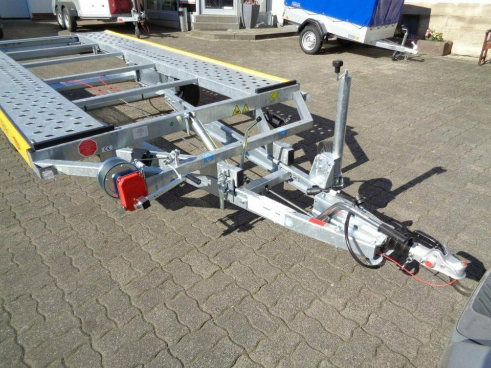 Böckmann PKW-Anhänger, Autotransporter, 3,0to. kippbar, 100 km/h - شاحنة نقل سيارات مقطورة: صور 4 Böckmann PKW-Anhänger, Autotransporter, 3,0to. kippbar, 100 km/h - شاحنة نقل سيارات مقطورة: صور 4