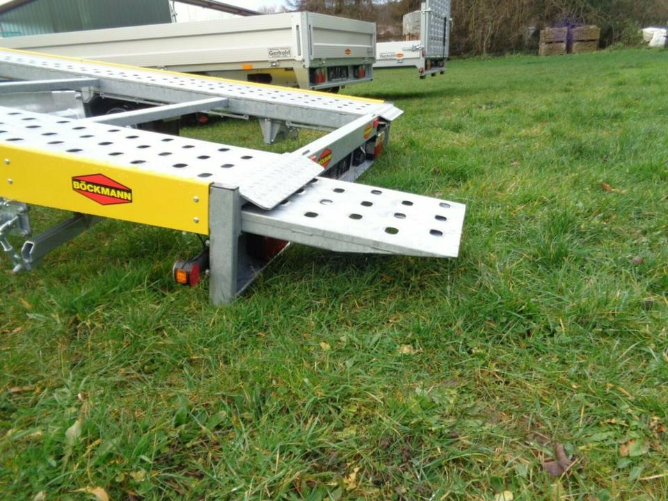 Böckmann PKW-Anhänger, Autotransporter, 3,5to. kippbar, 100 km/h - شاحنة نقل سيارات مقطورة: صور 4 Böckmann PKW-Anhänger, Autotransporter, 3,5to. kippbar, 100 km/h - شاحنة نقل سيارات مقطورة: صور 4