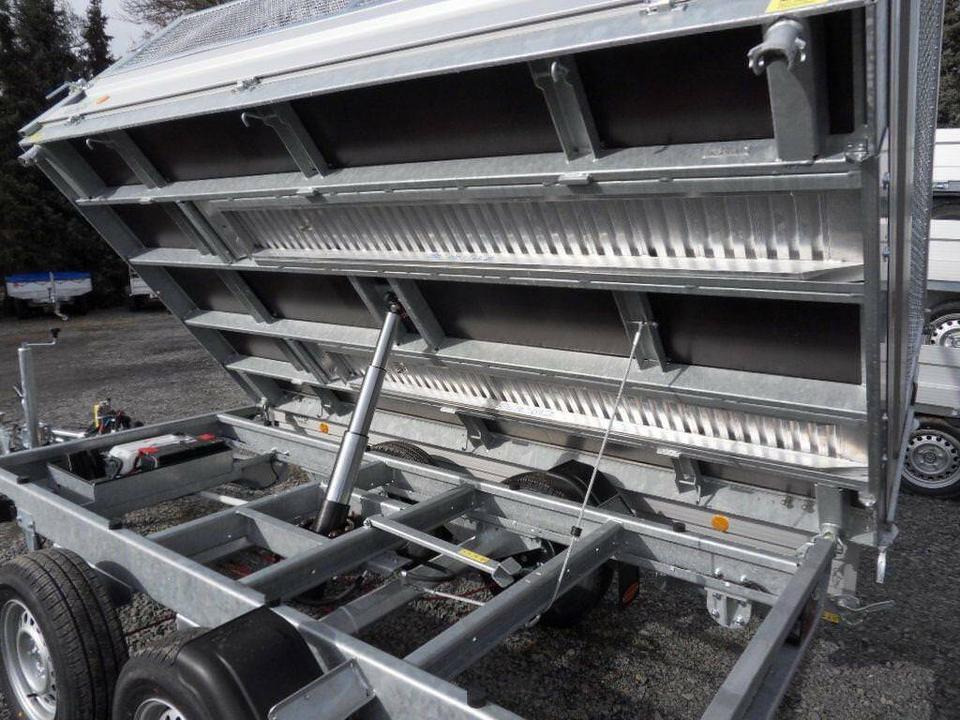 Böckmann PKW-Anhänger, Elektro-Dreiseitenkipper, 3,5to. - قلابة مقطورة: صور 5 Böckmann PKW-Anhänger, Elektro-Dreiseitenkipper, 3,5to. - قلابة مقطورة: صور 5